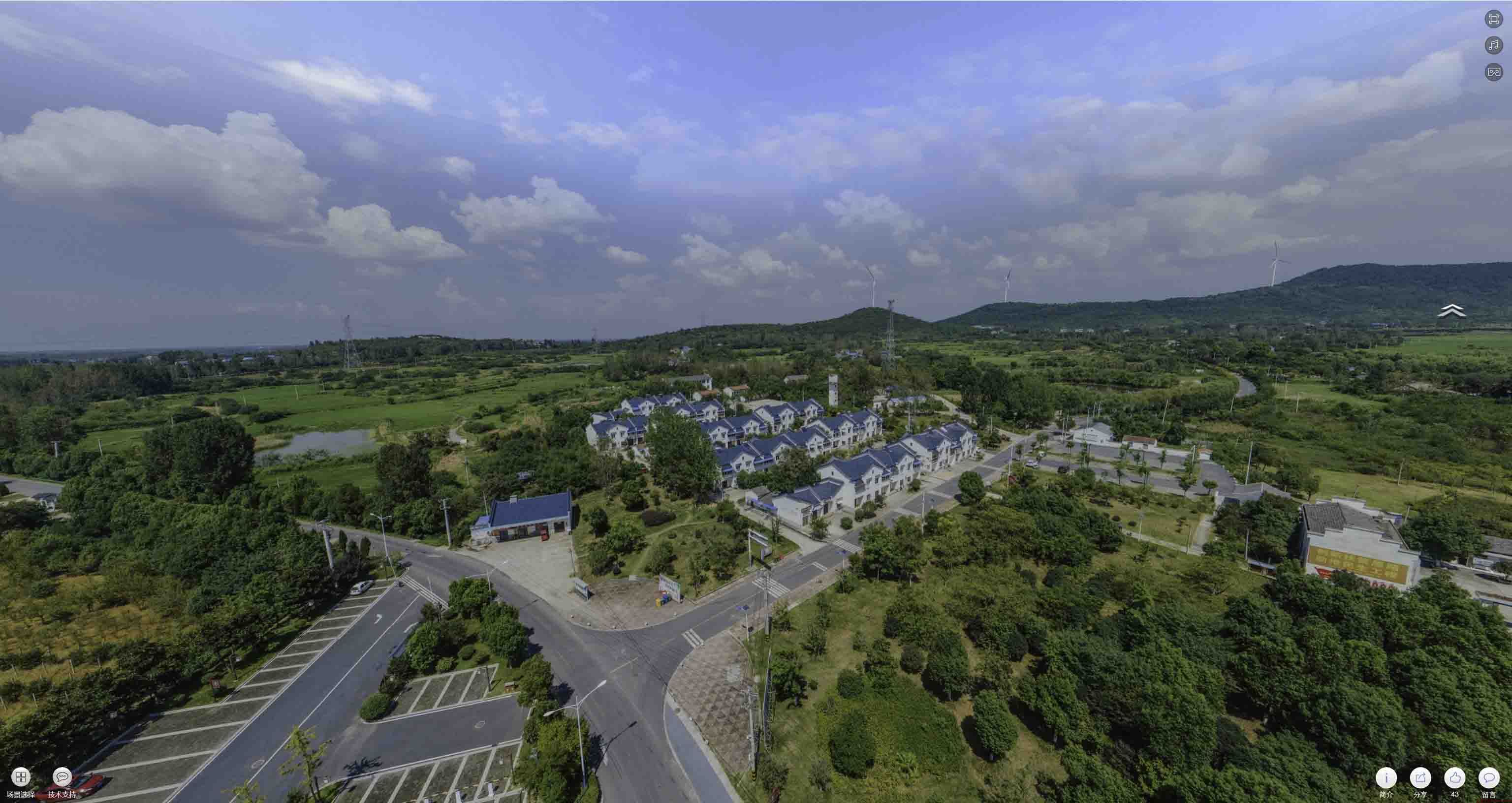 阜沙镇360全景拍摄：记录生活每一刻的完整视角——在手绘地图中的创意应用